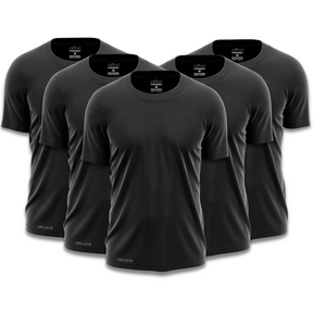 Set di 5 magliette da palestra dry fit da uomo – antisudore - FieroFit