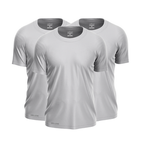 Set di 3 magliette da allenamento Dry Fit per uomo - antisudore - FieroFit