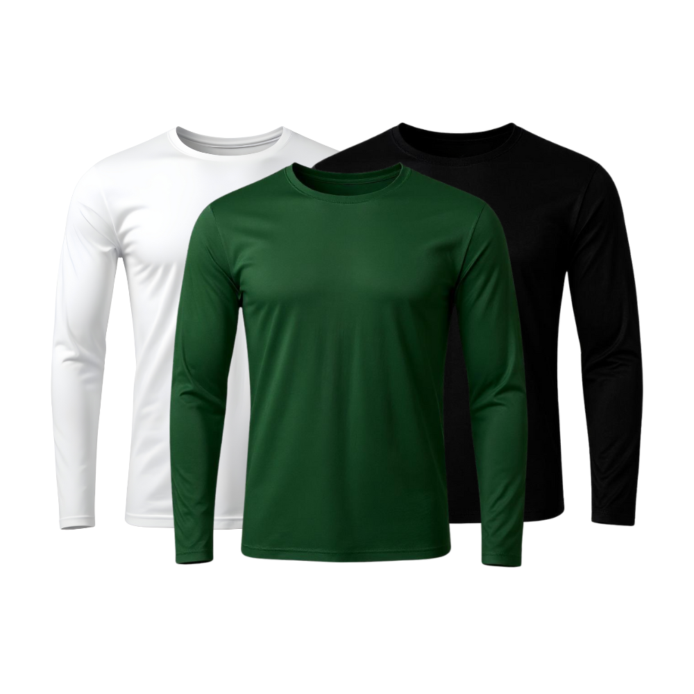 Confezione da 3 magliette tecnologiche a maniche lunghe - ThermoShirt - FieroFit