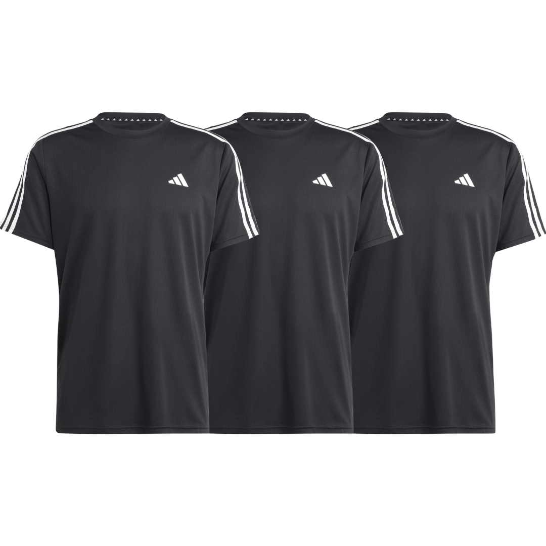 3 magliette da allenamento Adidas Essentials 3-Stripes (acquistane 1 e ricevine 3 gratis)