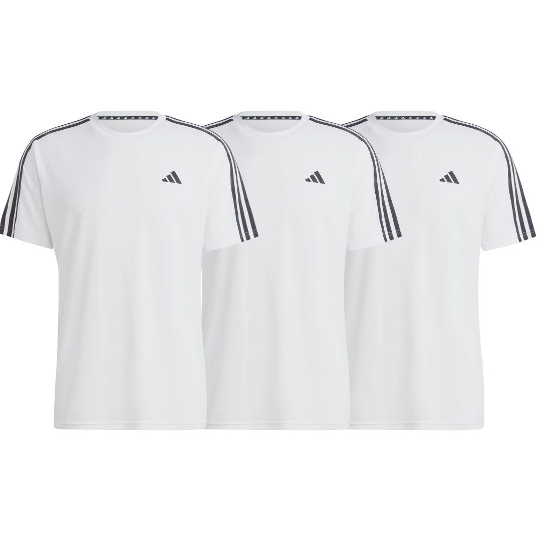 3 magliette da allenamento Adidas Essentials 3-Stripes (acquistane 1 e ricevine 3 gratis)