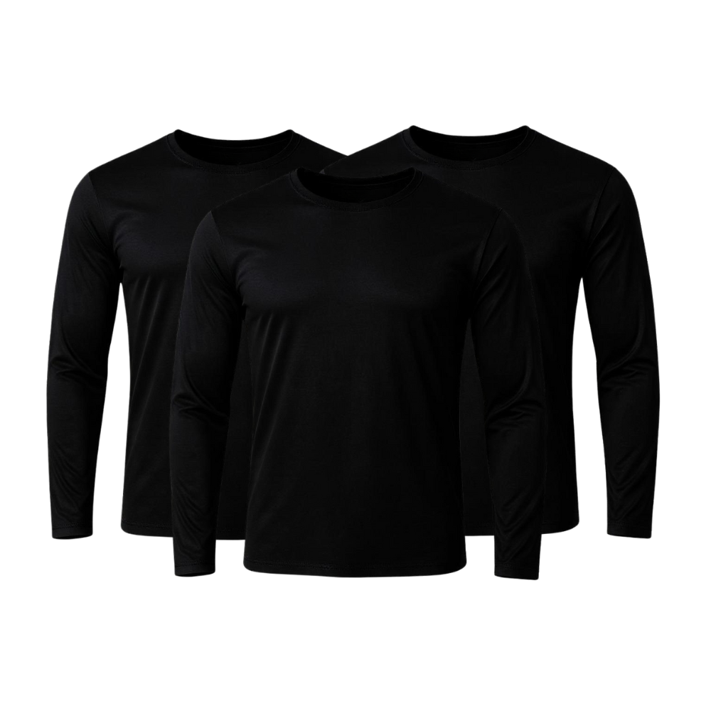 Confezione da 3 magliette tecnologiche a maniche lunghe - ThermoShirt - FieroFit
