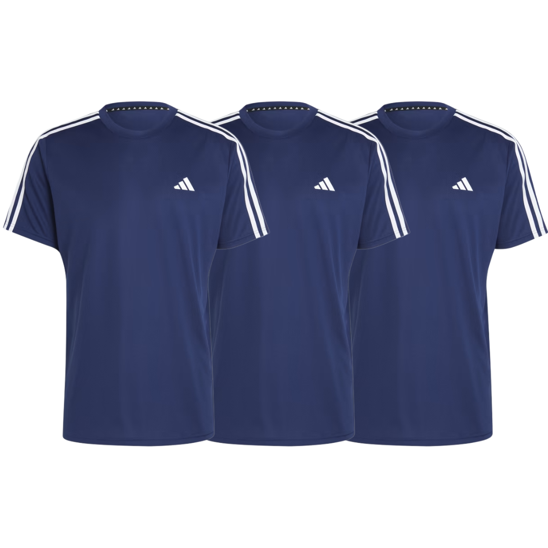 3 magliette da allenamento Adidas Essentials 3-Stripes (acquistane 1 e ricevine 3 gratis)