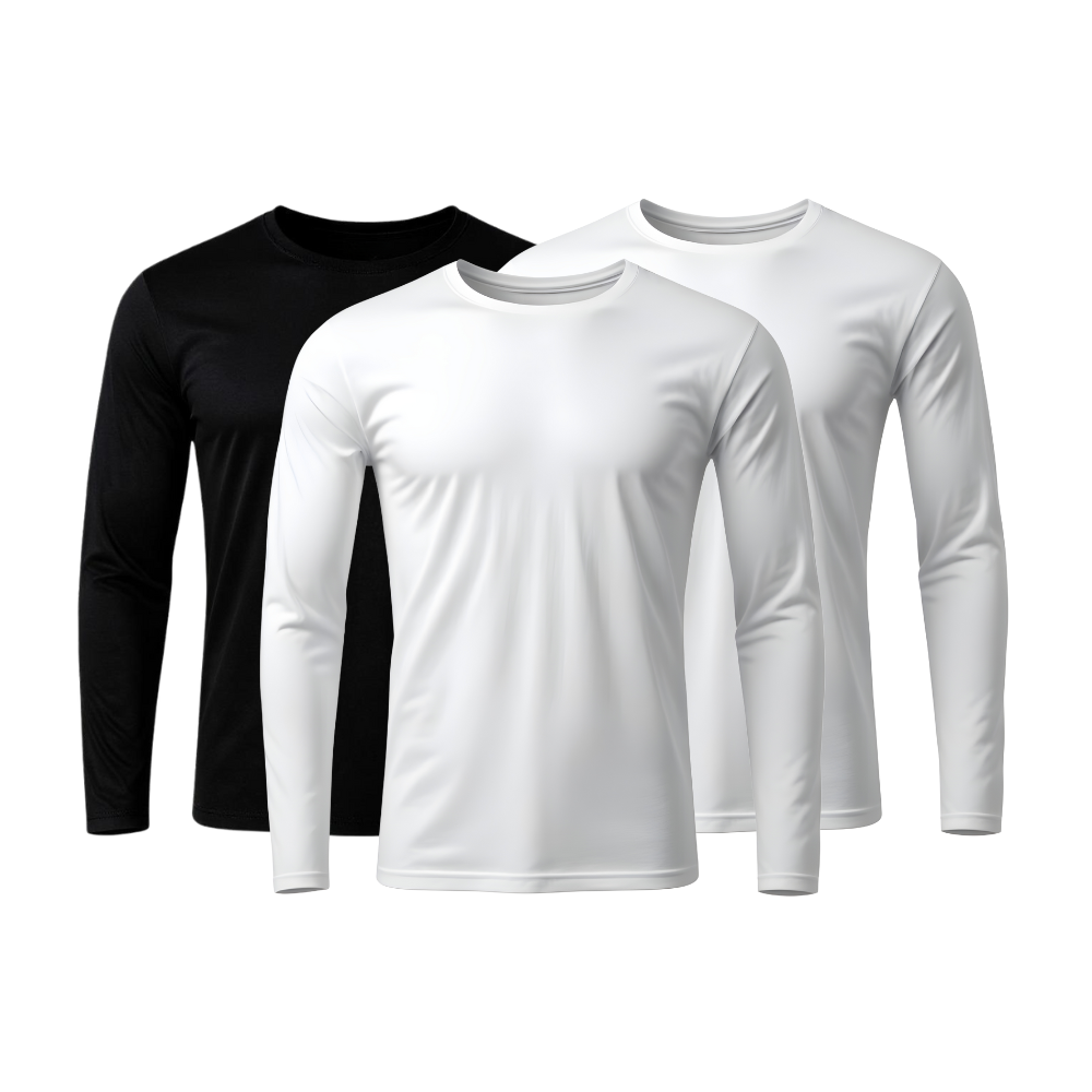 Confezione da 3 magliette tecnologiche a maniche lunghe - ThermoShirt - FieroFit