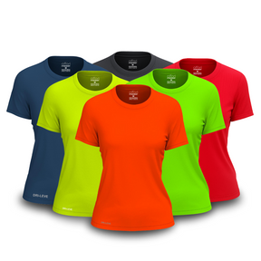 Set di 6 magliette da donna antisudore - FieroFit