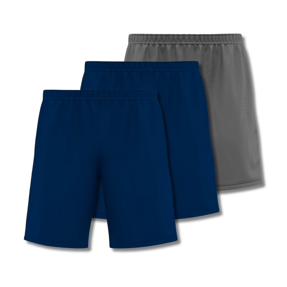 Completo 3 pezzi pantaloncini da uomo – antisudore e antiodore - FieroFit