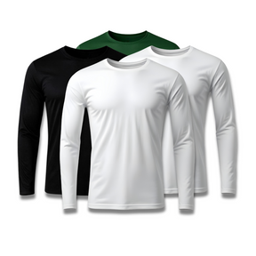 Set di 4 magliette a maniche lunghe con tecnologia - Offerta anniversario - FieroFit