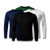 Set di 4 magliette a maniche lunghe con tecnologia - Promozione invernale - FieroFit