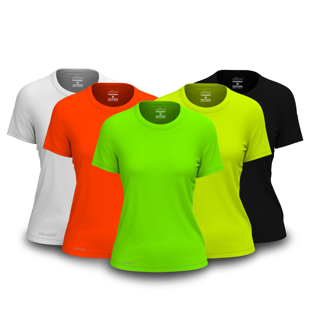 Set di 5 magliette tecnologiche da donna - Offerta anniversario - FieroFit